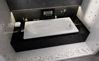 Акриловая ванна Riho Columbia B002001005 150x75см белый